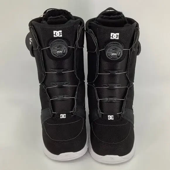 DC Size 5 Black/White Lotus Step On 2024 Snowboard Boots Insulated Boa Fit P20-2 - Picture 2 of 13